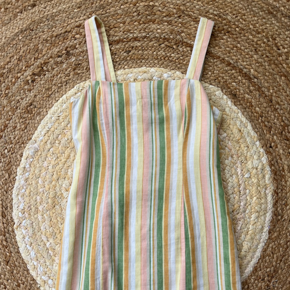 Summer pastel mini dress